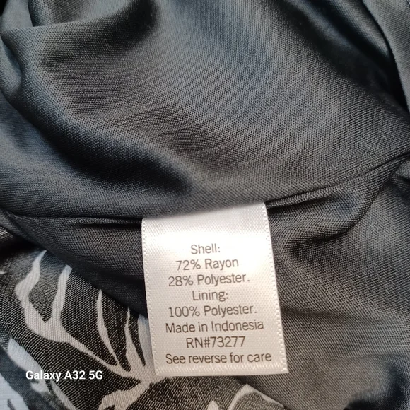 Nine West Black and White Sleeveless Sundress Size XL - Picture 13 of 13